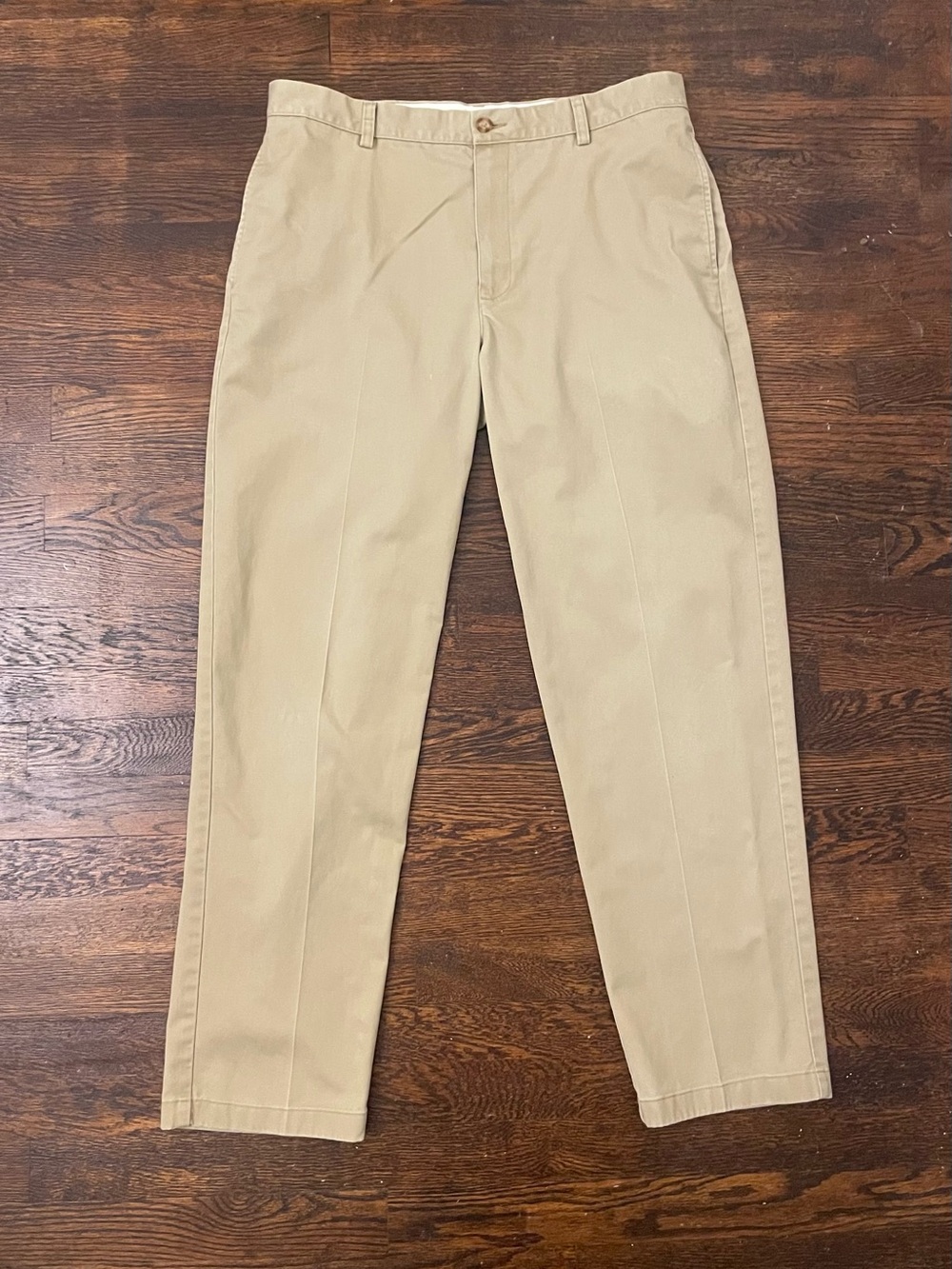 L.L.Bean men’s tan chino pants